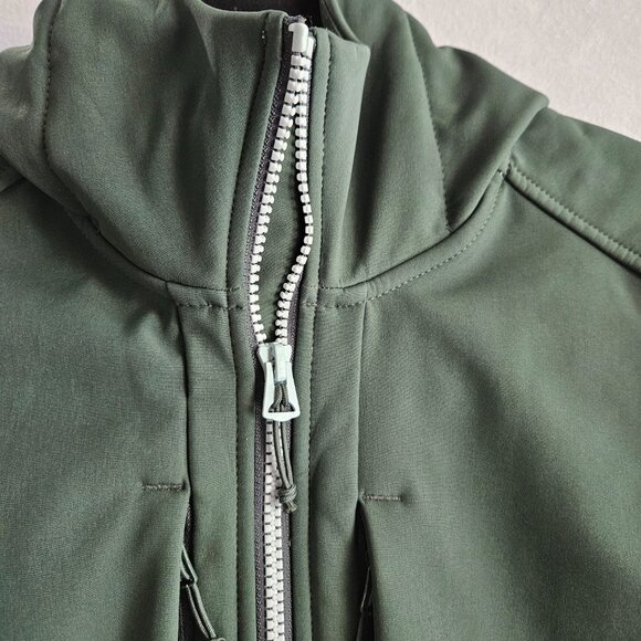 Land's End Womens Stretch Soft Shell Jacket Green Size M - Picture 3 of 10